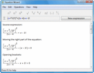 Equation Wizard screenshot